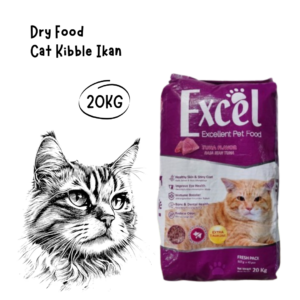 Excel Cat Kibble Ikan Karung 20kg