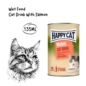 Happy Cat Drink With Salmon 135ml