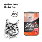 LIFE CAT Kaleng Plus Real Tuna - 400GR