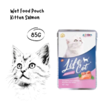 LIFE CAT Pouch Kitten Salmon - 85GR