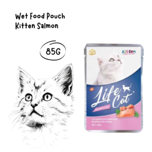Life Cat Pouch Kitten Salmon 85gr