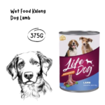 LIFE DOG Kaleng Adult Lamb - 375GR