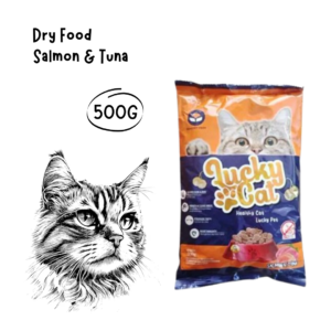 Lucky Cat Adult Salmon and Tuna 500gr