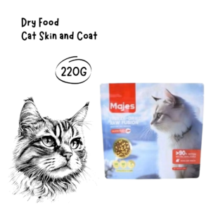 Majes Cat Freeze Dried Skin and Coat 220gr