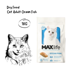 Maxlife Cat Adult Ocean Fish 1kg