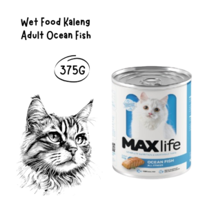 Maxlife Cat Kaleng Adult Ocean Fish 375gr