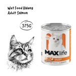 MAXLIFE Cat Kaleng Adult Salmon - 375GR