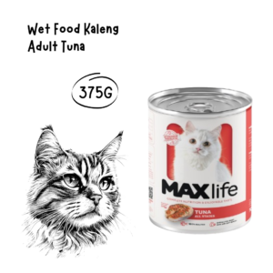 Maxlife Cat Kaleng Adult Tuna 375gr