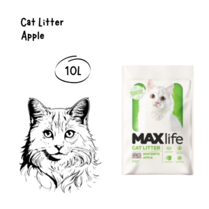 Maxlife Cat Litter Apel 10L