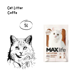 Maxlife Cat Litter Coffe 5L