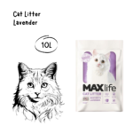 MAXLIFE Pasir Kucing Cat Litter Varian Lavender - 10L