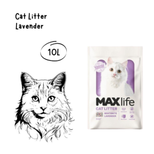 Maxlife Cat Litter Lavender 10L