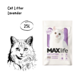 MAXLIFE Pasir Kucing Cat Litter Varian Lavender - 25L