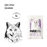 MAXLIFE Pasir Kucing Cat Litter Varian Lavender - 5L