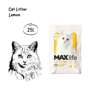 Maxlife Cat Litter Lemon 25L