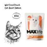 MAXLIFE Cat Pouch Adult Salmon - 85GR