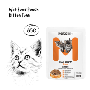 Maxlife Pouch Kitten Tuna 85gr