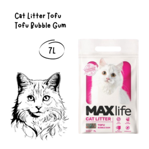 Maxlife Tofu Cat Litter Bubble Gum 7L