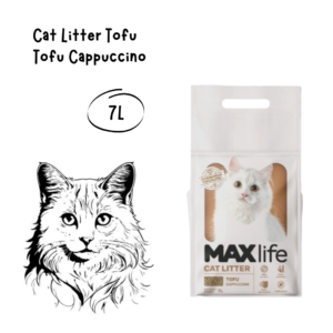 Maxlife Tofu Cat Litter Cappuccino 7L