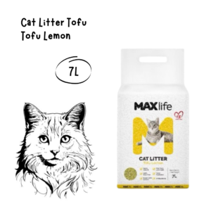 Maxlife Tofu Cat Litter Lemon 7L