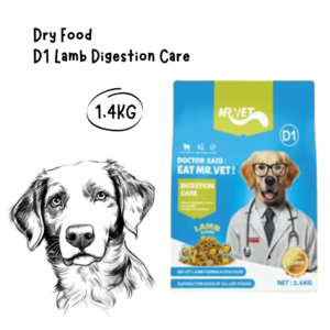 Mr Vet Dog D1 Lamb Digestion 1,4kg