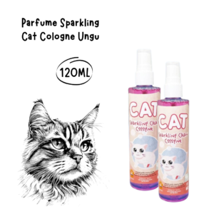 Parfume Kucing Sparkling Cologne Ungu 120ml