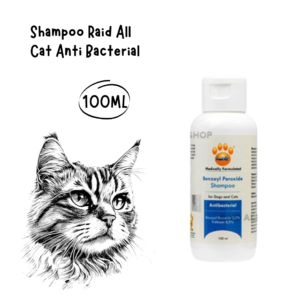Raid All Cat Shampoo Anti Bacterial 100ml