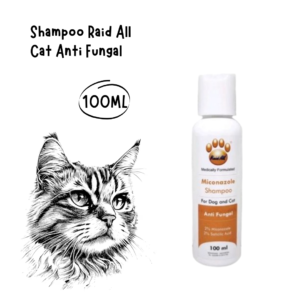 Raid All Cat Shampoo Anti Fungal 100ml