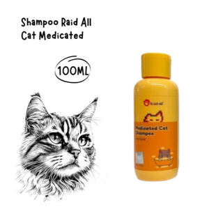 Raid All Cat Shampoo Medicated 100ml