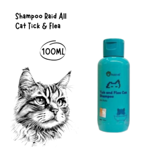 Raid All Cat Shampoo Tick and Flea 100ml