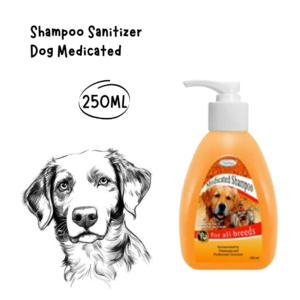 Sanitizer Dog Shampoo Medicated 250ml
