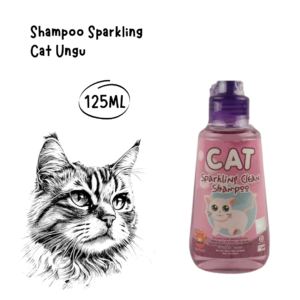 Sparkling Cat Shampoo Ungu 125ml