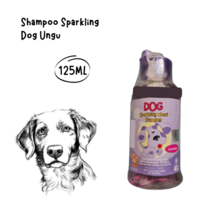 Sparkling Dog Shampoo Ungu 125ml