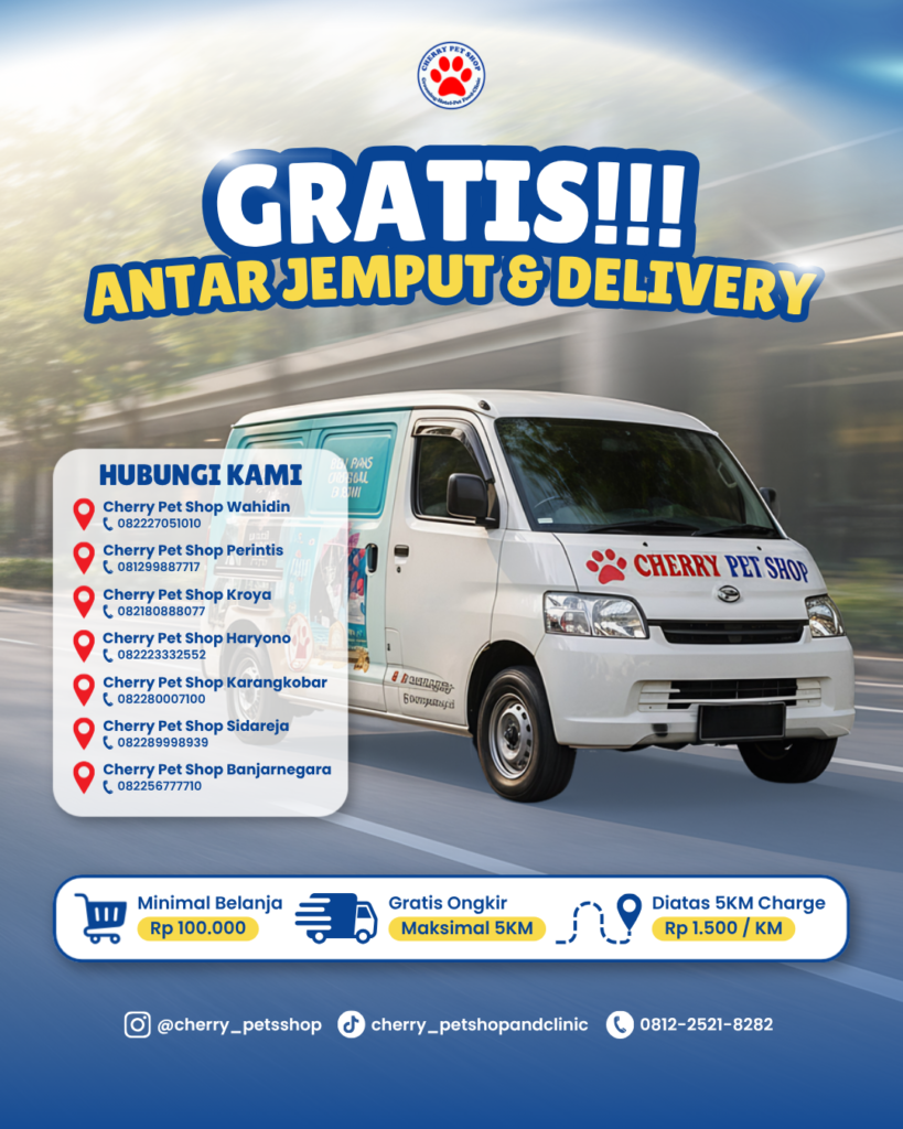 CherryPet Shop Antar Jemput Delivery Order