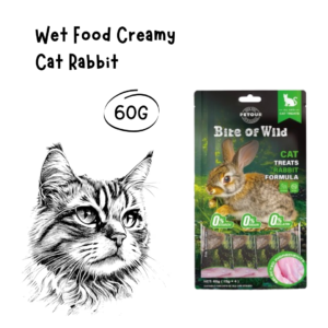 Bite of Wild Cat Creamy Treats Rabbit 60gr
