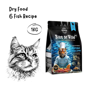 Bite of Wild Cat Dry Food 6 Fish 1kg