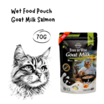 BITE OF WILD Cat Pouch Goat Milk Salmon - 70GR