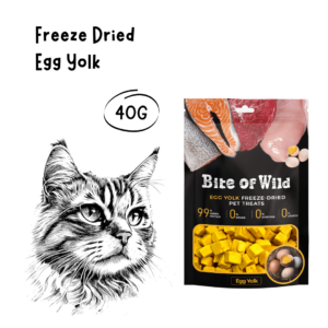 Bite of Wild Pet Treats Freeze Dried Egg Yolk 40gr