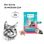 FRONTERA Cat Litter Pasir Kucing Aroma Bubble Gum - 25L