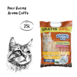 KUCINGKU Cat Litter Pasir Kucing Aroma Kopi - 25L