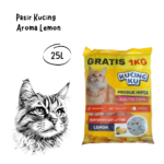 KUCINGKU Cat Litter Pasir Kucing Aroma Lemon - 25L