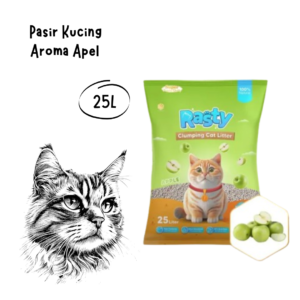 Rasty Cat Litter Aroma Apel 25L