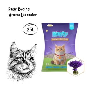 Rasty Cat Litter Aroma Lavender 25L