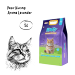 RASTY Cat Litter Pasir Kucing Aroma Lavender - 5L