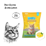 RASTY Cat Litter Pasir Kucing Aroma Lemon - 25L