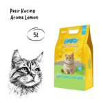 RASTY Cat Litter Pasir Kucing Aroma Lemon - 5L