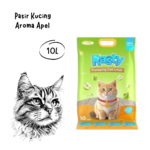 RASTY Cat Litter Pasir Kucing Aroma Apel - 10L