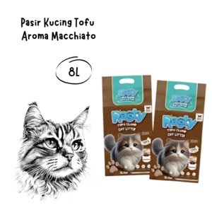Rasty Cat Litter Tofu Clumb Aroma Macchiato 8L