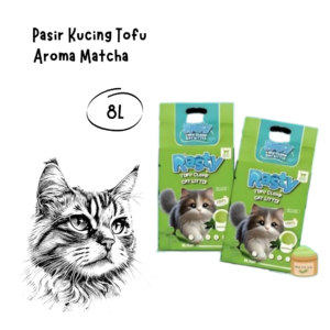 Rasty Cat Litter Tofu Clumb Aroma Matcha 8L