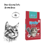 RASTY Cat Litter Pasir Tofu Clump Aroma Rose - 8L